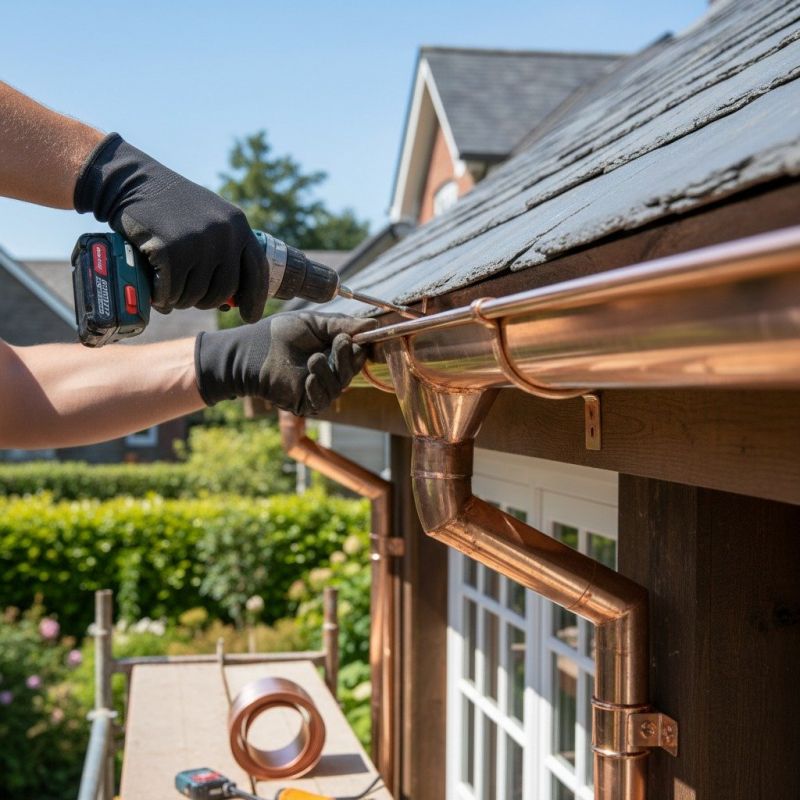 Why Copper Gutters Are A Smart Investment For Commercial Properties